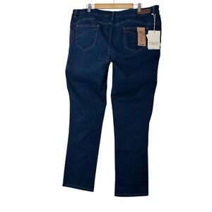 Marina Rinaldi Sport Jeans Women's Size 31 (US 22) Wonder Blue Denim Plus New